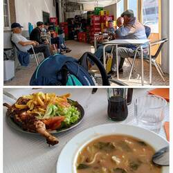 Gezellig terras en kiprestaurant