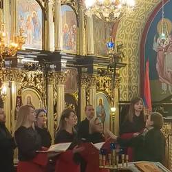 Acapella choir who had beautiful voices and blending