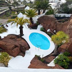 Pool im privat genutzten Teil