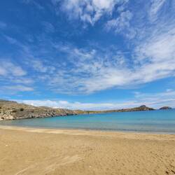 Hausstrand, Lindos main beach