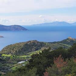 Blick auf Kritinia Castle