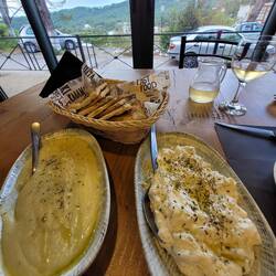 Köstliches Abendbrot in der Bergdorf Taverne