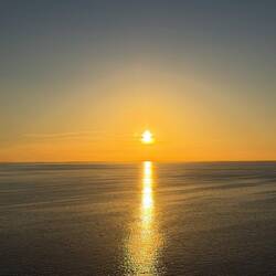 One of many sensational sunsets