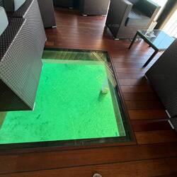 View in the bar
