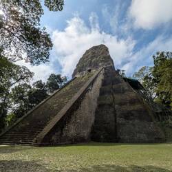 The last-excavated temple