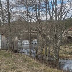 Old Roman bridge with the little guy that used the offensive WC