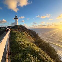 Lighthouse walk zum Sonnenaufgang