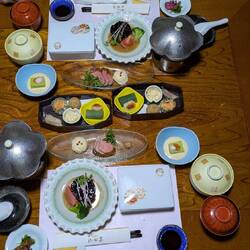 Abendessen im Ryokan