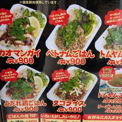 Food Truck mit "internationalen" Speisen, zb "Vietnamesischer Reis"