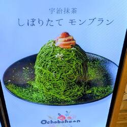 Matcha Dessert...whatever that is, möcht ich noch kosten