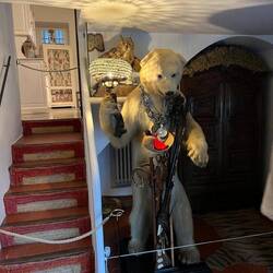 Entrance and the first room they bought