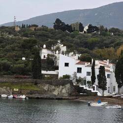 Their House in Cadaques, at first only one tiny room on the right