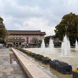 Im Hindergrund: Nationalmuseum