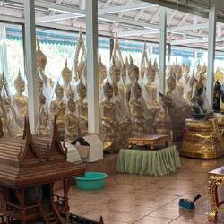 Buddhist supply shop - a huge warren of amazing religious goods.