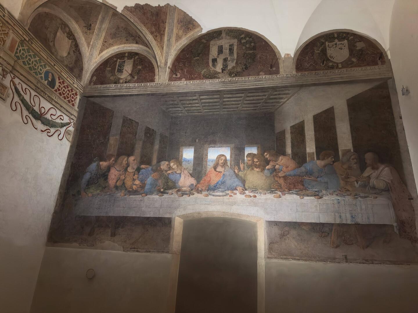 Leonardo da Vinci's Last Supper.