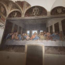 Leonardo da Vinci's Last Supper.