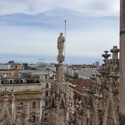 Duomo rooftop.