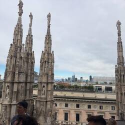 Duomo rooftop.