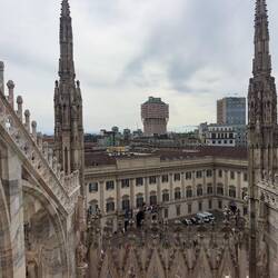 Duomo rooftop.