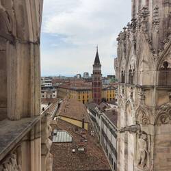 Duomo rooftop.