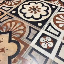 The floor patterns featured pretty much everything in counts of eight.