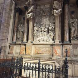 The interior of the Duomo.