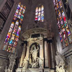 The interior of the Duomo.