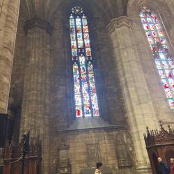 The interior of the Duomo.