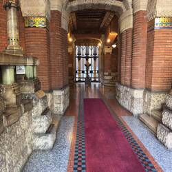 The Atlas Obscura listed Palazzo Berri-Meregalli.