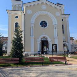 Synagogue, now used as a social center.