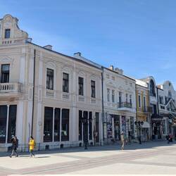 More on the pedestrian drag.