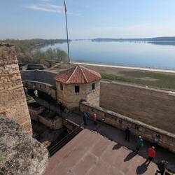 Baba Vida overlooking the Danube.