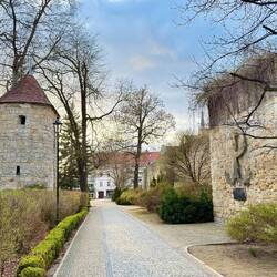 Alte Stadtmauern rund um Boleslawiec.