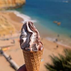 Wenig Schatten, 20 Grad, gefühlt eher 25... Zeit für ein 🍦☀️🌡️