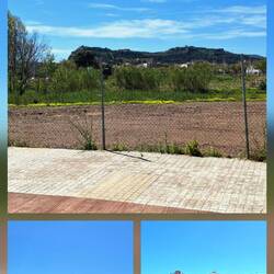 Sagunt mit der oberhalb gelegenen ehemaligen Festung