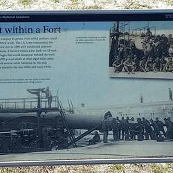 Das Fort wurde mit Batterien und Bunkern auch für spätere Kriege vorbereitet.