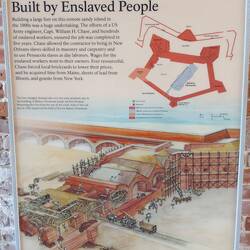 Nicht überraschend, Fort Pickens wurde von Sklaven erbaut.