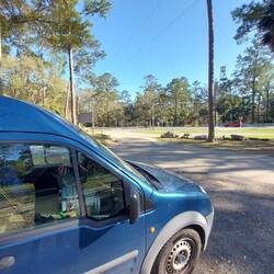 Mein Platz und der Highway.