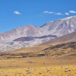 Nevado Ojos del Salado, höchster Vulkan der Erde mit 6891m