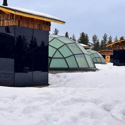 Glass Igloos at Kakslauttanen
