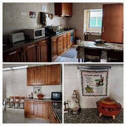 Keuken voor de pelgrims in het klooster