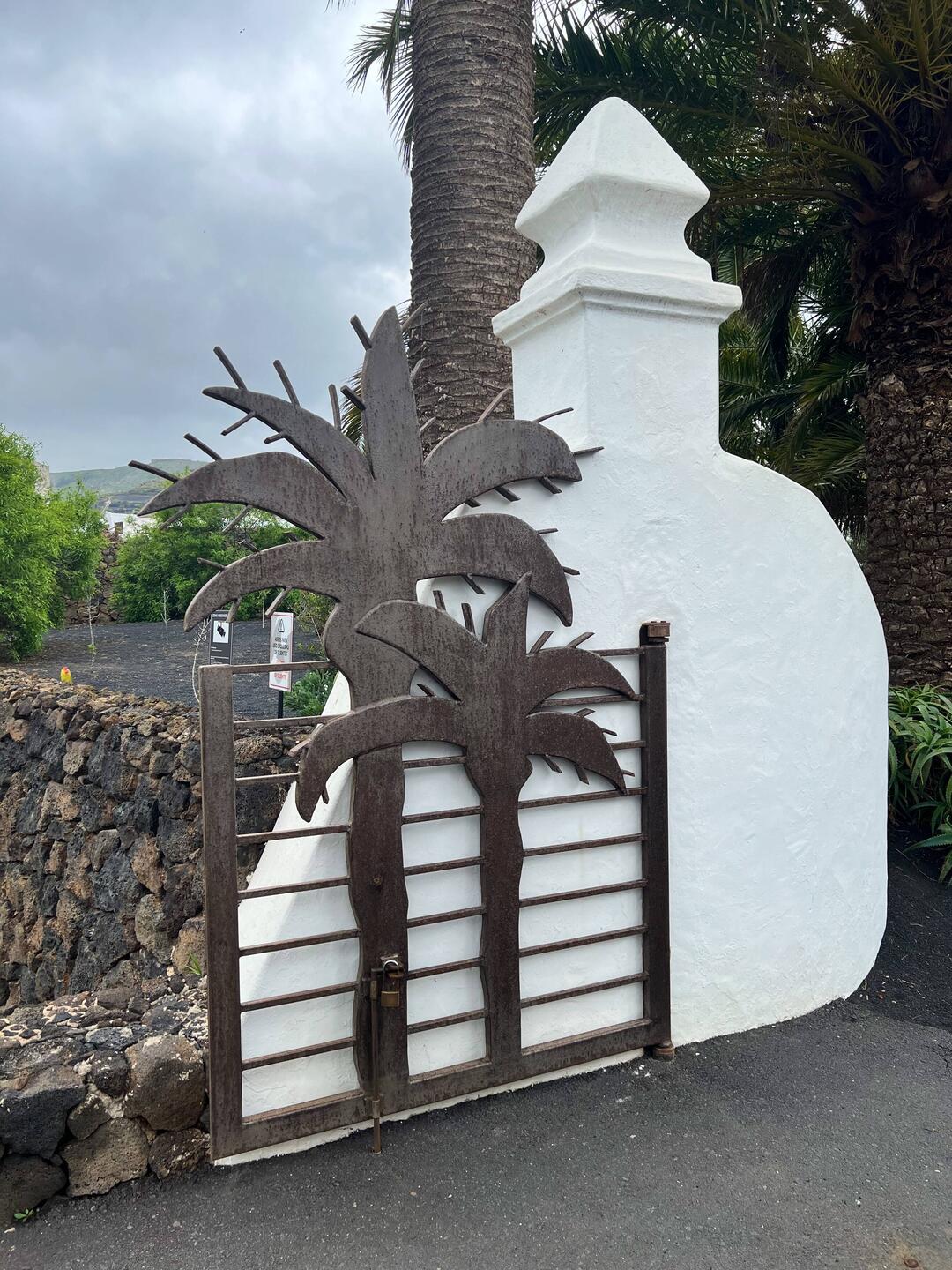 Eingang zum Haus von Cesar Manrique