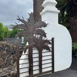 Eingang zum Haus von Cesar Manrique