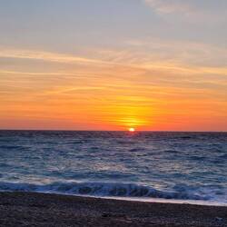 Sonnenuntergang in der Ägäis