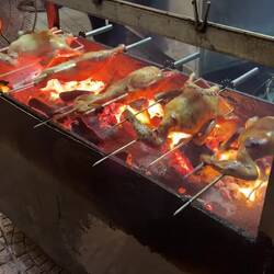 Ente gegrillt