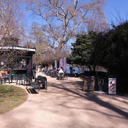 Hier legen wir direkt eine Cappuccinopause ein.