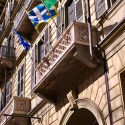 Unfassbar viele gut erhaltene historische Fassaden.