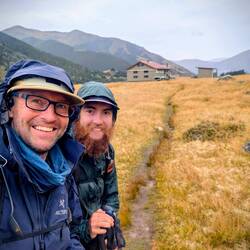 Leaving Anne Hut