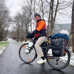 Top départ quelques kilomètres avant le col