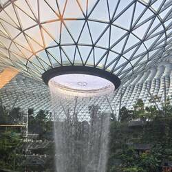Waterfall @ Sing airport